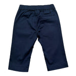 Trussardi Pantalone Tinta Unita con Elastico In Vita per Neonato TIP26148PA BLU TRUSSARDI 