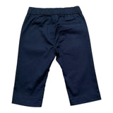 Trussardi Pantalone Tinta Unita con Elastico In Vita per Neonato TIP26148PA BLU TRUSSARDI 