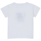 Liu Jo T-Shirts Girocollo Tinta Unita con Stampa per Neonata KA5039J5N BIANCO LIU JO 