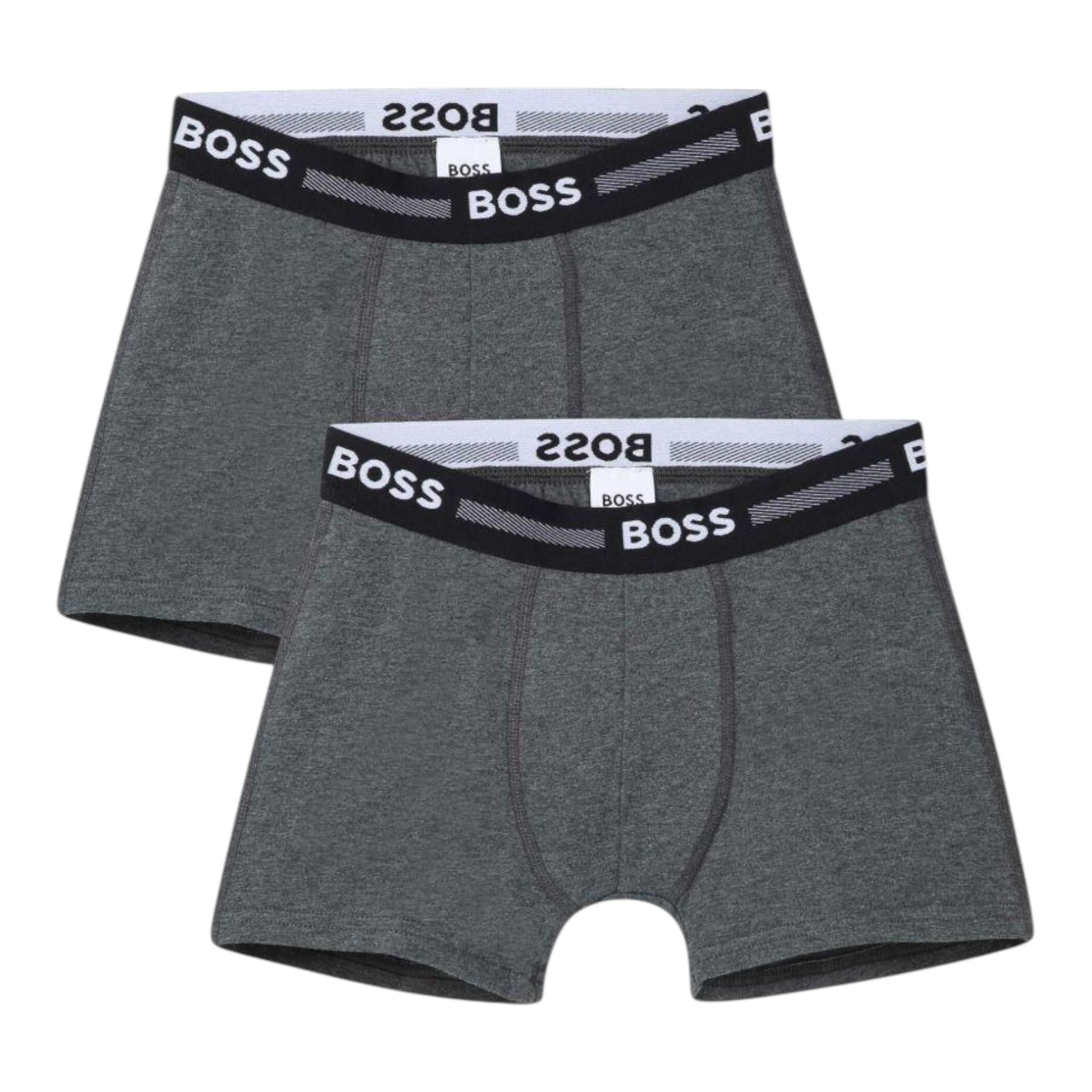 Boss Set Slip Tinta Unita per Bambino J51747 GRIGIO BOSS 