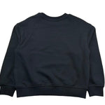 John Richmond Felpa Chiusa Girocollo Tinta Unita con Strass per Bambina RGP26204FE NERO JOHN RICHMOND 