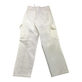 Zhoe & Tobiah Pantalone Tinta Unita Con Elastico In Vita Bianco Per Bambina