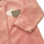 MAYORAL tutina tinta unita in velluto Rosa per Neonata 27388 ROSA MAYORAL 