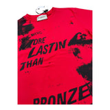 Iceberg T-Shirt Girocollo Tinta Unita con Stampa per Bambino TSICE5110J ROSSO ICEBERG 