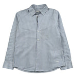 Paolo Pecora Camicia Manica Lunga Fantasia A Righe per Bambino PP4221 AZZURRO PAOLO PECORA 