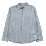 Paolo Pecora Camicia Manica Lunga Fantasia A Righe per Bambino PP4221 AZZURRO PAOLO PECORA 