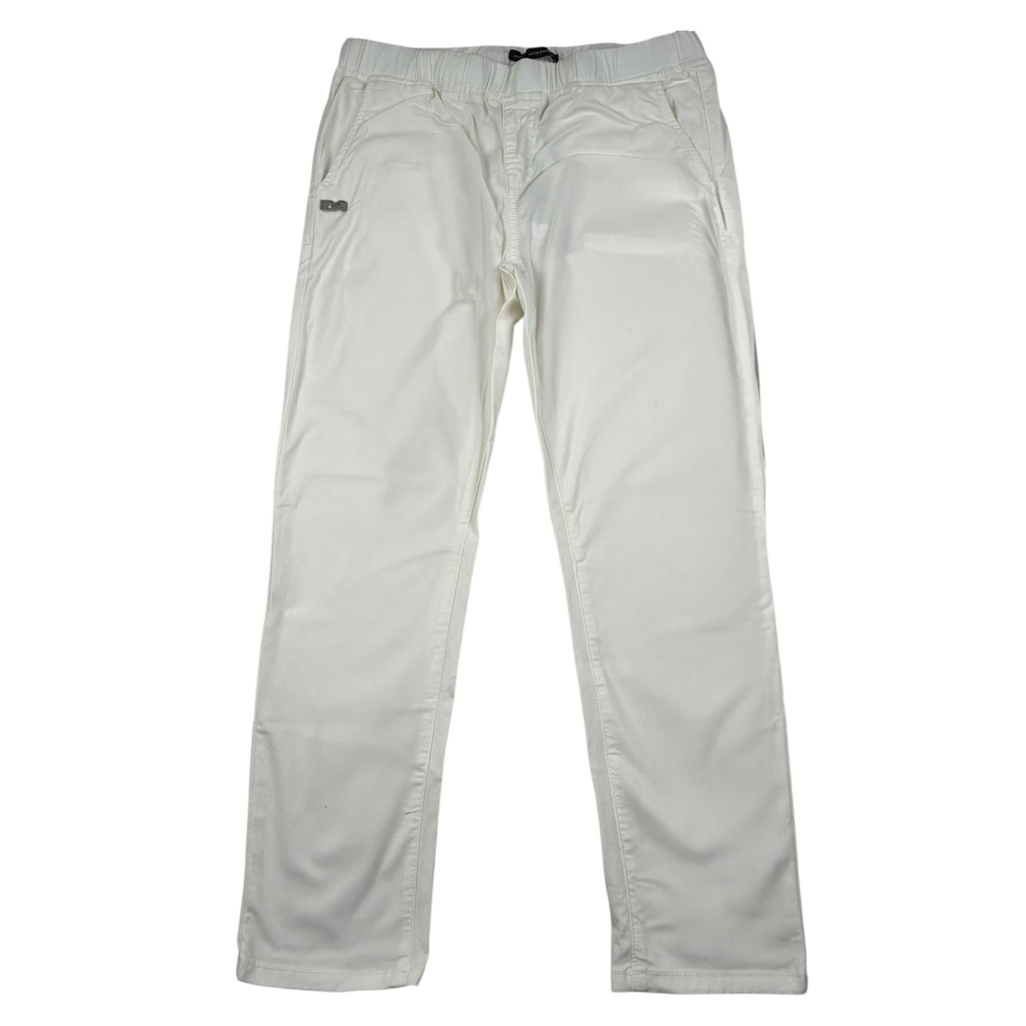 Daniele Alessandrini Pantalone Tinta Unita con Elastico In Vita per Bambino 1235P00262X BIANCO DANIELE ALESSANDRINI 