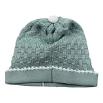 Marlu' Cappello Tinta Unita con Stampa per Neonato EP6173 VERDE ACQUA MARLU' 