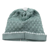 Marlu' Cappello Tinta Unita con Stampa per Neonato EP6173 VERDE ACQUA MARLU' 