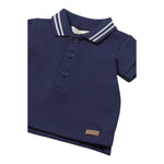 Mayoral Polo Mezza Manica Tinta Unita per Neonato 190 BLU MAYORAL 