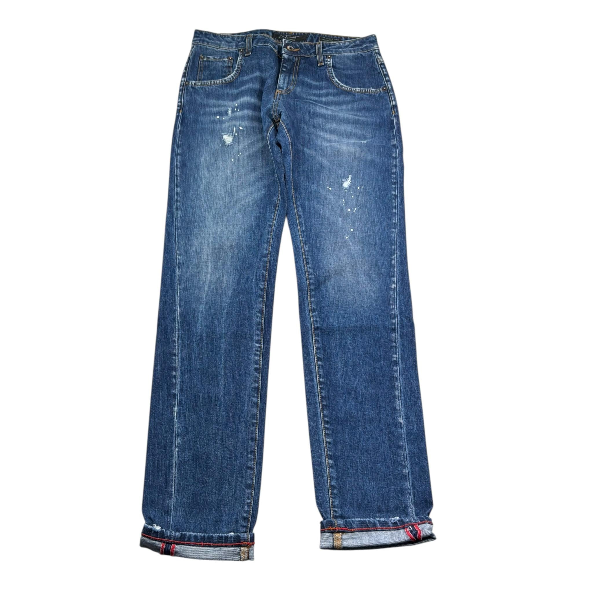 Patriot Jeans Tinta Unita 5 Tasche per Bambino PJ5S2SPBK36 BLU PATRIOT 