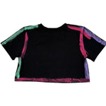John Richmond T-Shirt Girocollo Tinta Unita con Logo per Bambina RGP26157TS NERO JOHN RICHMOND 