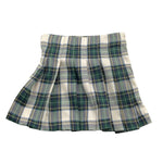 PICCOLA LUDO gonna tricolore con fantasia a quadri Verde per Bambina BS9WB037X VERDE PICCOLA LUDO 