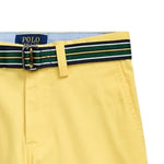 Ralph Lauren Bermuda Tinta Unita con Cintura per Neonato 322863960015N GIALLO RALPH LAUREN 