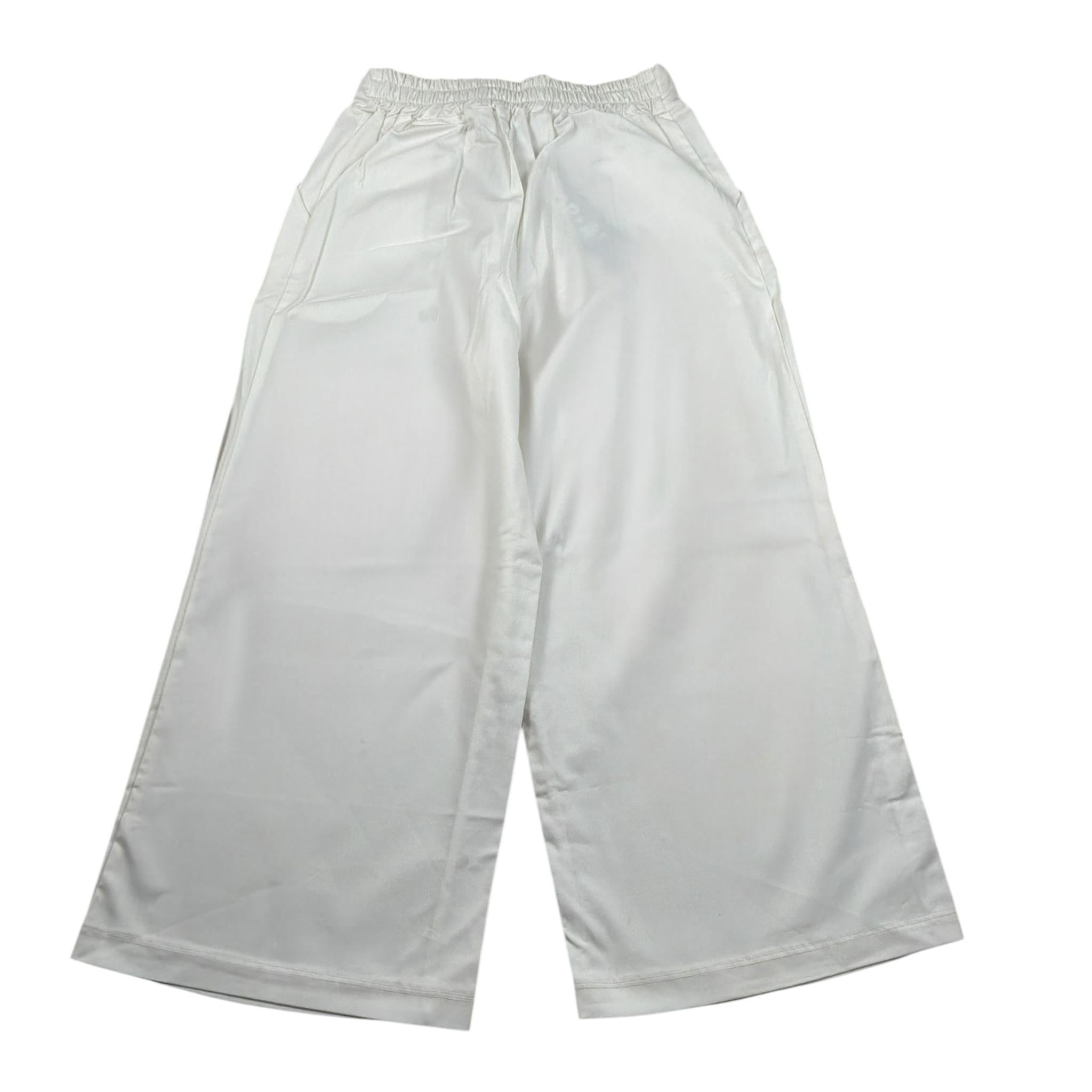 Shopart Pantalone Modello Palazzo tinta unita Bianco per Bambina 023993 BIANCO SHOPART 