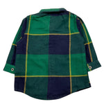 TIMBERLAND camicia manica lunga fantasia quadri Blu/verde per Neonato T05K75 BLU/VERDE TIMBERLAND 