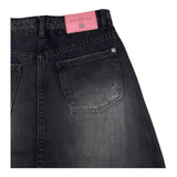JOHN RICHMOND gonna in denim lunga tinta unita Nero per Bambina RGA25019GO NERO JOHN RICHMOND 