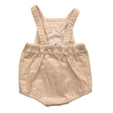 CARRE'MENT BEAU salopette tinta unita con elastico Rosa per Neonata Y308184 ROSA CARRE'MENT BEAU 