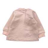 Y-CLU felpa girocollo tinta unita con fiocchi Rosa per Neonata YN20718 ROSA Y-CLU 