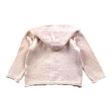 Bamboom+Babies Maglioncino Con Bottoni Tinta Unita E Cappuccio Rosa Per Bambina