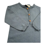 Wedoble Tutina Manica Lunga Tinta Unita per Neonato V2504346B BLU WEDOBLE 