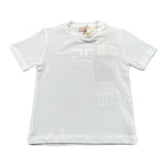 Elisabetta Franchi T-Shirt Girocollo Tinta Unita con Stampa per Neonata EGTS091N BIANCO ELISABETTA FRANCHI 