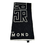 John Richmond Telo Mare Bicolore con Stampa Logo per Bambino RBP26028TM NERO JOHN RICHMOND 