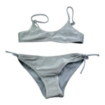 Saint Barth Costume 2 Pezzi Slip-Fascia per Bambina PALO002 GRIGIO SAINT BARTH 