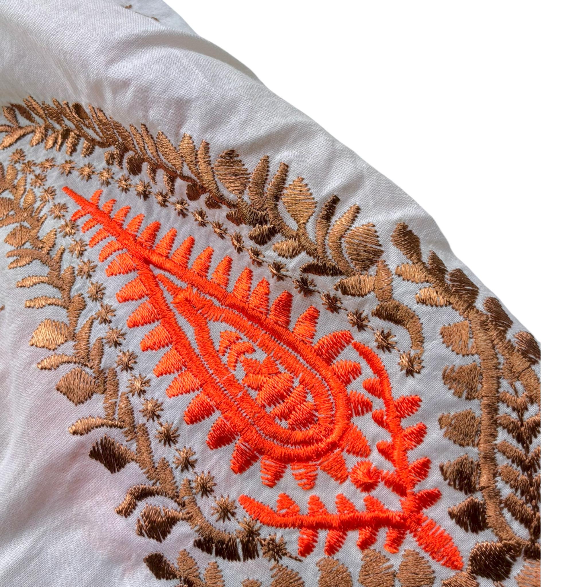 Dixie Abito Tinta Unita con Fantasia per Bambina AB46084G39 BEIGE DIXIE 