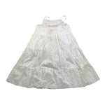 4Giveness Abito Tinta Unita Traforato per Bambina FGCG3992 BIANCO 4GIVENESS 