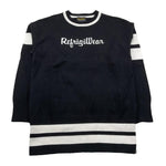 REFRIGIWEAR maxi maglia tinta unita con loogo Nero per Bambina RWG182 NERO REFRIGIWEAR 