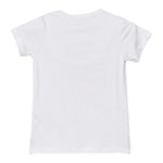 Guess T-Shirt Girocollo Tinta Unita con Stampa per Bambina K5RI06K6YW4J BIANCO GUESS 
