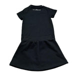 John Richmond Completo 2 Pezzi T-Shirt-Gonna Tinta Unita per Neonato RIP26043CJ NERO JOHN RICHMOND 