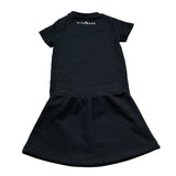 John Richmond Completo 2 Pezzi T-Shirt-Gonna Tinta Unita per Neonato RIP26043CJ NERO JOHN RICHMOND 