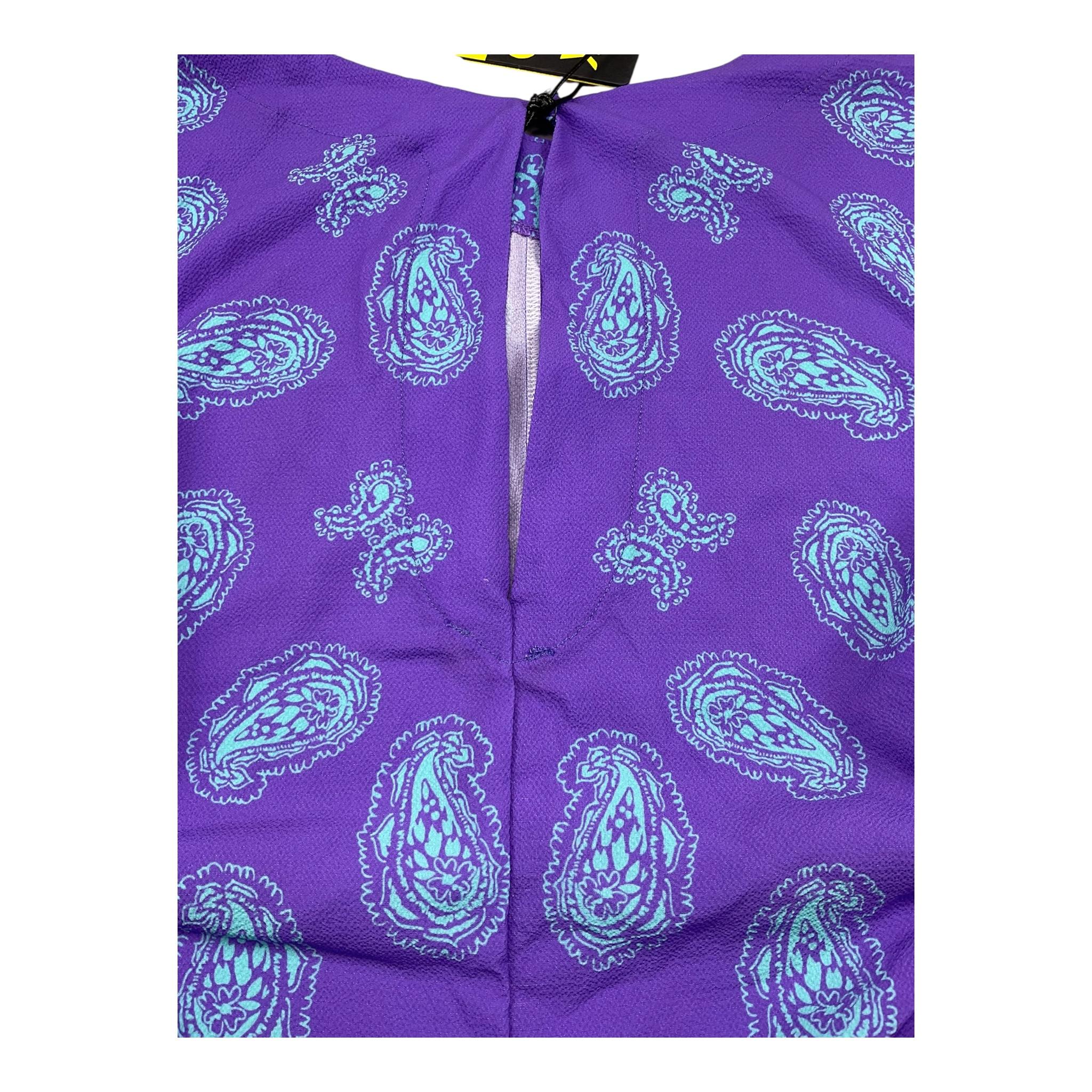 F**K Tuta Intera Mezza Manica Tinta Unita per Bambina FJ25G5H07JSX63 VIOLA F**K 