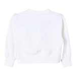 PINKO felpa girocollo tinta unita con stampa Bianco per Neonata F4PIBGSW208N BIANCO PINKO 