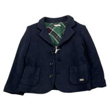 LE BEBE' giacca tinta unita con tasche Blu per Neonato LBB5169 BLU LE BEBE' 