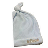 LE BEBE' cappello tinta unita in ciniglia Azzurro per Neonato LBB5060 AZZURRO LE BEBE' 