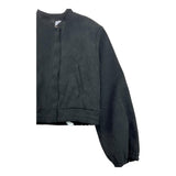 NAIDA giubbino tinta unita con zip Nero per Bambina NAGB238 NERO NAIDA 