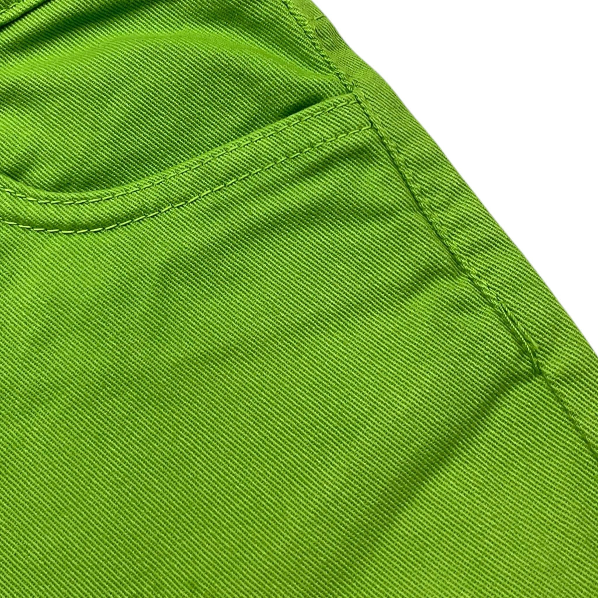 Never Too Bermuda Tinta Unita con Girovita Regolabile per Bambino NT2058B VERDE NEVER TOO 