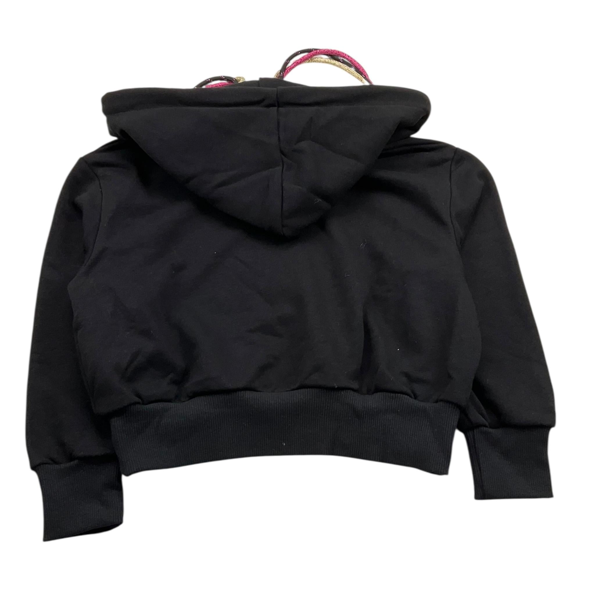 MARC ELLIS felpa chiusa con cappuccio tinta unita Nero per Bambino JMJST15741 NERO MARC ELLIS 