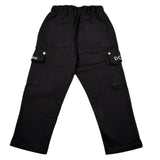 Do Not Conform Pantalone Tinta Unita con Elastico In Vita per Bambino DPA040 NERO DO NOT CONFORM 