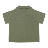Mayoral Camicia Mezza Manica Tinta Unita per Neonato 1111 VERDE MAYORAL 