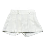 Lu Lu By Miss Grant Short Modello Gonna Tinta Unita per Bambina LL3393 BIANCO LU LU BY MISS GRANT 