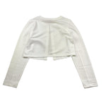 Liu Jo Coprispalle Tinta Unita con Bottone per Bambina GA3070 BIANCO LIU JO 