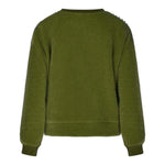 FUN & FUN maglia girocollo tinta unita cn applicazioni Verde per Bambina FCJSW00039 VERDE FUN & FUN 