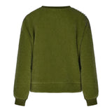 FUN & FUN maglia girocollo tinta unita cn applicazioni Verde per Bambina FCJSW00039 VERDE FUN & FUN 