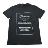 Patriot T-Shirt Girocollo Tinta Unita con Stampa per Bambino PTS006 NERO PATRIOT 