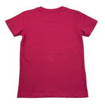 JOHN RICHMOND t-shirt girocollo tinta unita cn stampa in contrasto Fuxia per Bambina RGA25200TS FUXIA JOHN RICHMOND 