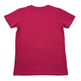 JOHN RICHMOND t-shirt girocollo tinta unita cn stampa in contrasto Fuxia per Bambina RGA25200TS FUXIA JOHN RICHMOND 